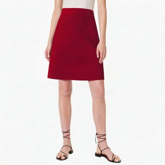 Faux leather pleated mini skirt sexy