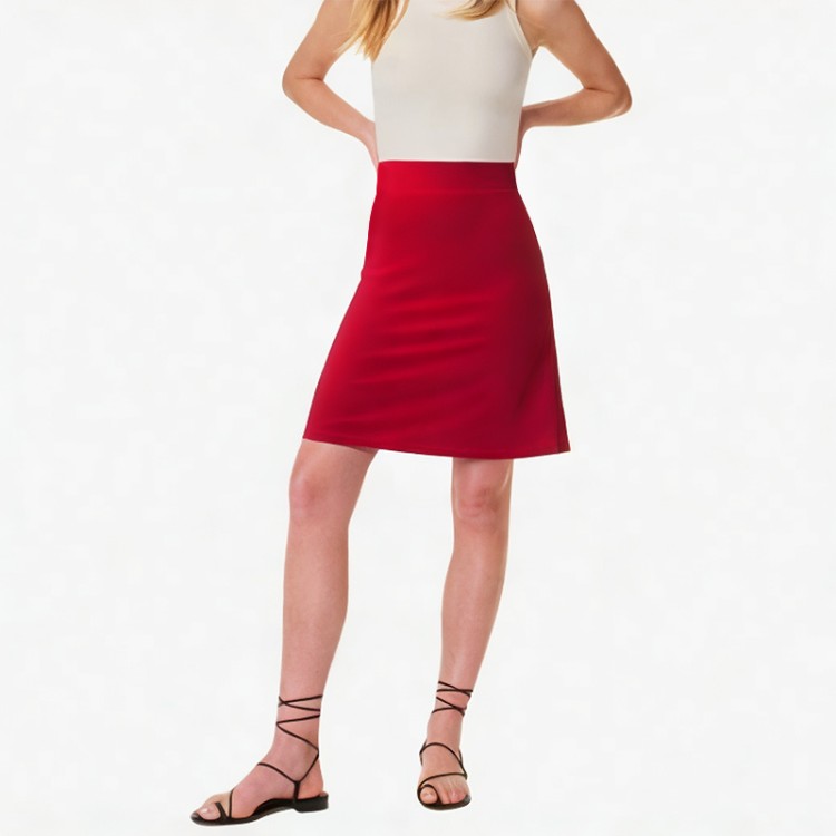 Faux leather pleated mini skirt sexy