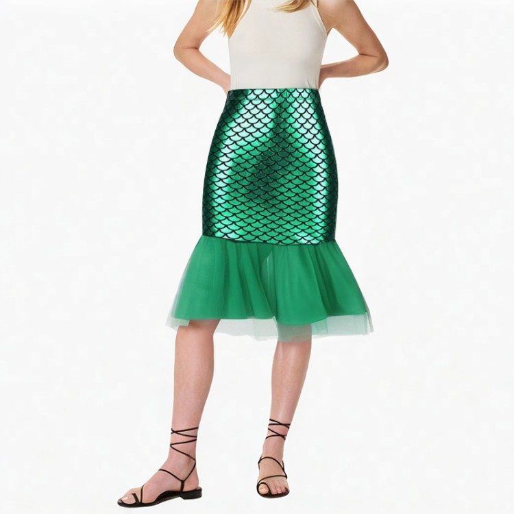 high waist slim stretch zipper skirt