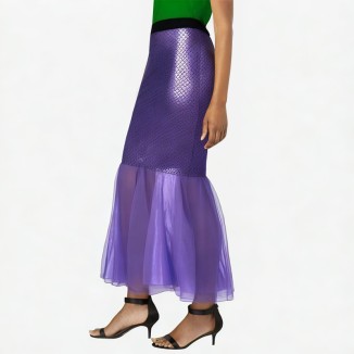 High waist matte leather sexy skirt