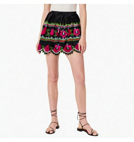 Printed island style Hawaiian print women's skirt