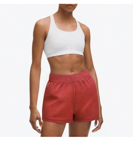 Women's elastic waist cotton and linen casual pants
