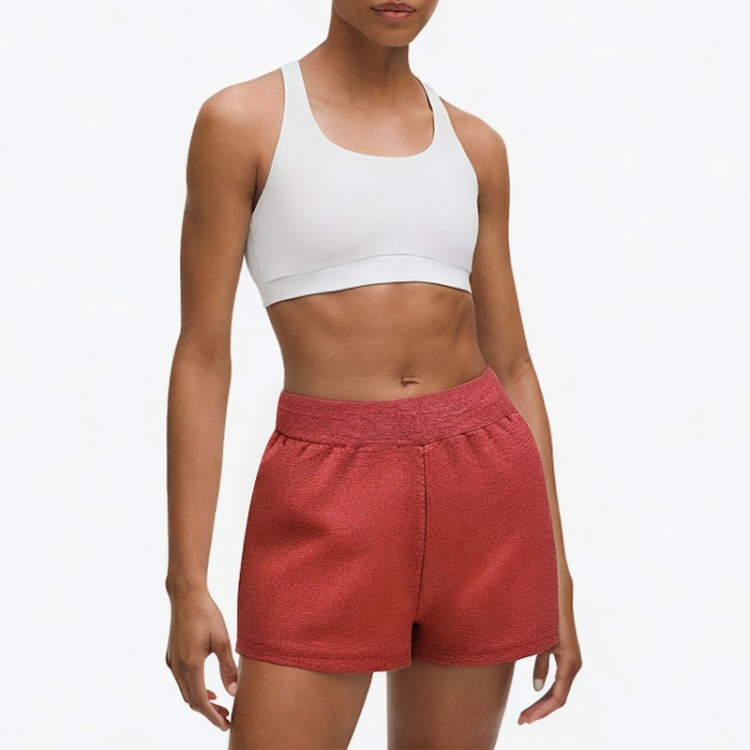 Women's elastic waist cotton and linen casual pants