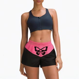 Red butterfly comfortable and fashionable women's shorts