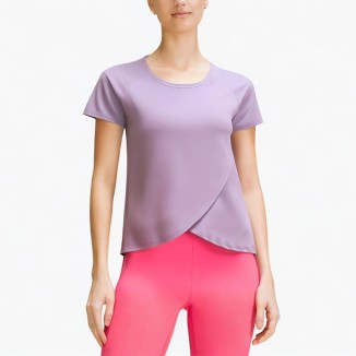 High-quality quick-drying solid color comfortable T-shirt
