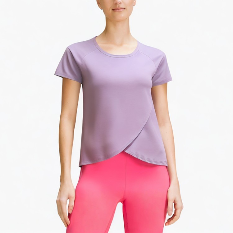 High-quality quick-drying solid color comfortable T-shirt