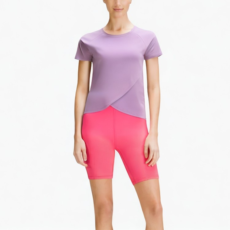 High-quality quick-drying solid color comfortable T-shirt