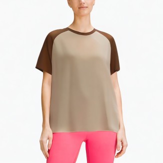 high-quality two-color raglan sleeve t-shirt