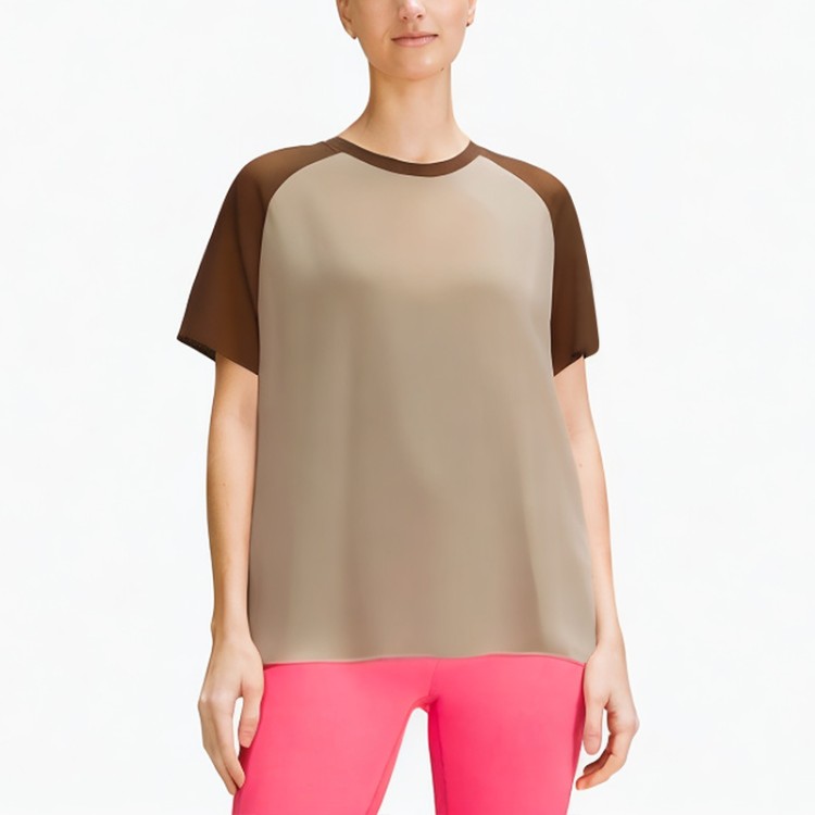 high-quality two-color raglan sleeve t-shirt