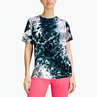 Fashion oversized tie-dye classic t-shirt