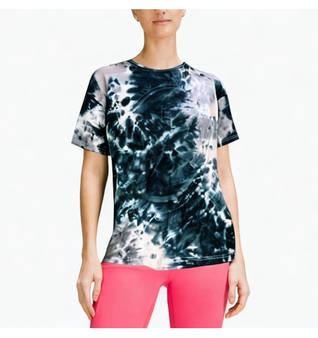 Fashion oversized tie-dye classic t-shirt