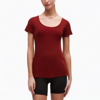 Loose casual o-neck breathable T-shirt