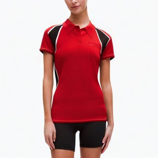 Red fashion trend durable T-shirt
