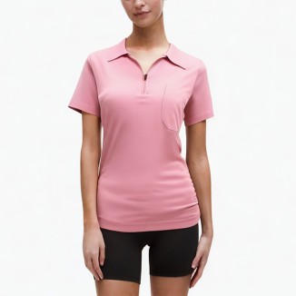 solid color printed casual style T-shirt
