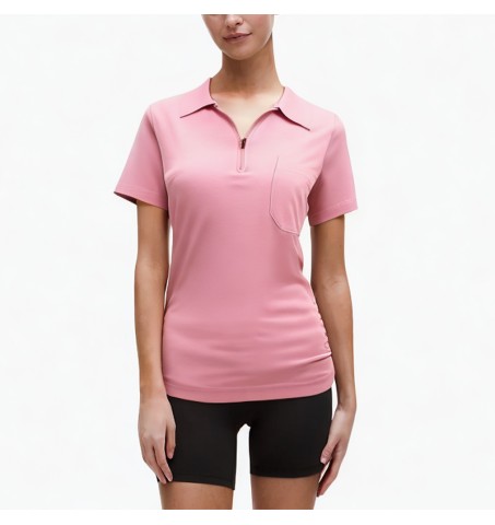 solid color printed casual style T-shirt