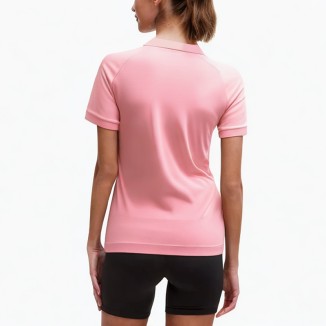 solid color printed casual style T-shirt