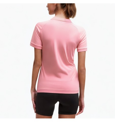 solid color printed casual style T-shirt