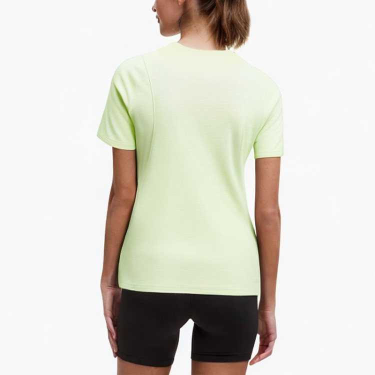 solid color lapel slim T-shirt