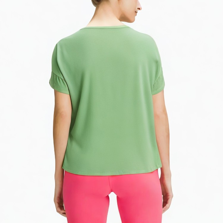 solid color belly-baring top t-shirt