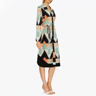 solid_color_pleated_fashion_casual_dress