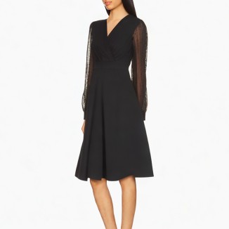 Elegant V-neck loose sexy dress