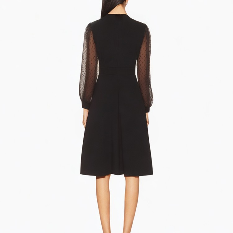 Elegant V-neck loose sexy dress