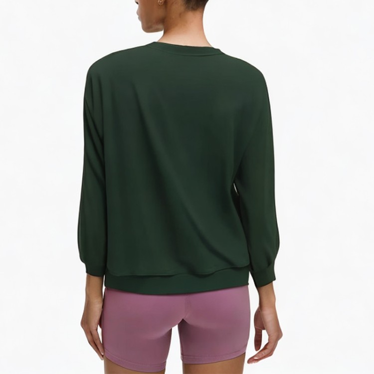 Green personalized comfortable and fashionable sweatshirt