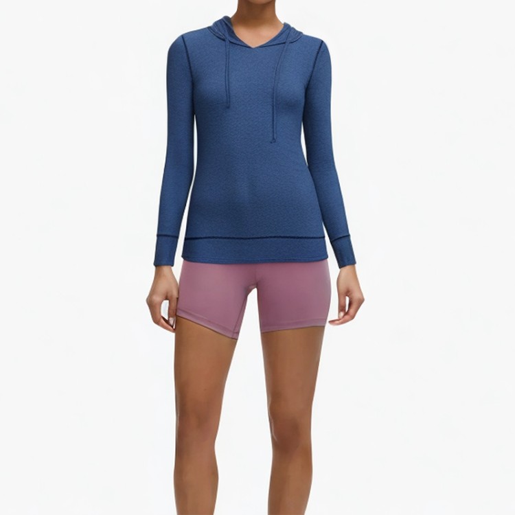 solid color breathable outdoor sports hoodie