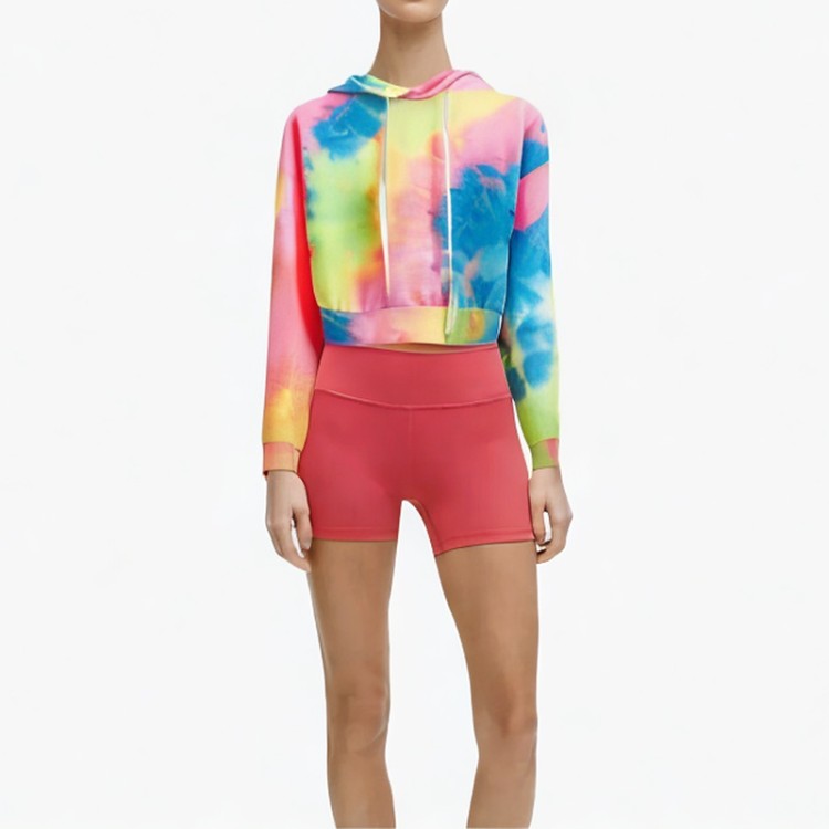 Colorblock loose fit breathable hoodie