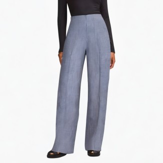 Breathable pure cotton digital printing casual pants